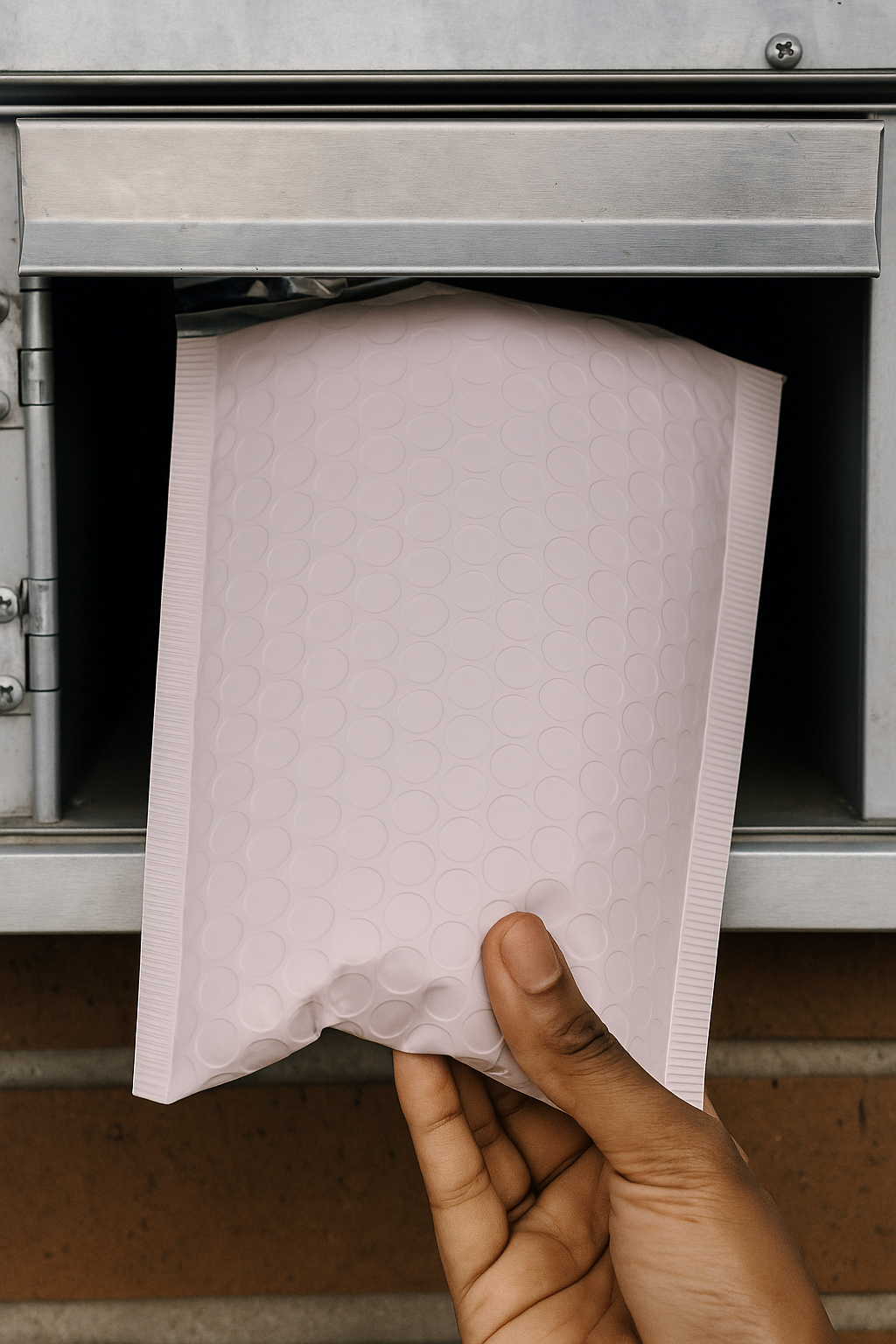 Mailing Envelopes 100 Pack Matt Baby Pink Bubble Wrap Lined Padded Mailer Self Seal Foil Bulk