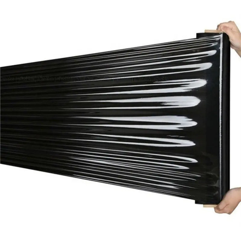 Pallet Wrap, Clear or Black,400mm x 250m, 20 Microns, Extended Core Option
