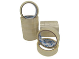 Clear Tape 24mm tape 6/12 Pack Adhesive Cellotape 24mm Wide, 45 Micron for Packing, Gift Wrapping & Office Use