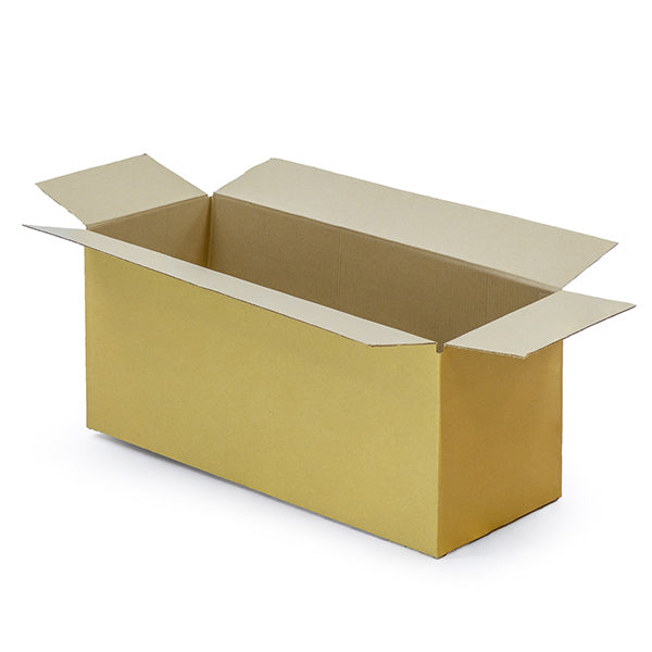 Heavy Duty Single Wall Cardboard Boxes 24.5"x9"x10.25" (622x229x260mm)