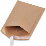 Mailing Pouch Paper Mailer Envelopes Bubble Pouches 100 Pack White or Brown