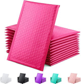 Mailing Envelopes 100 Pack Pink Metallic Bubble Wrap Lined Padded Mailer Self Seal Foil Bulk