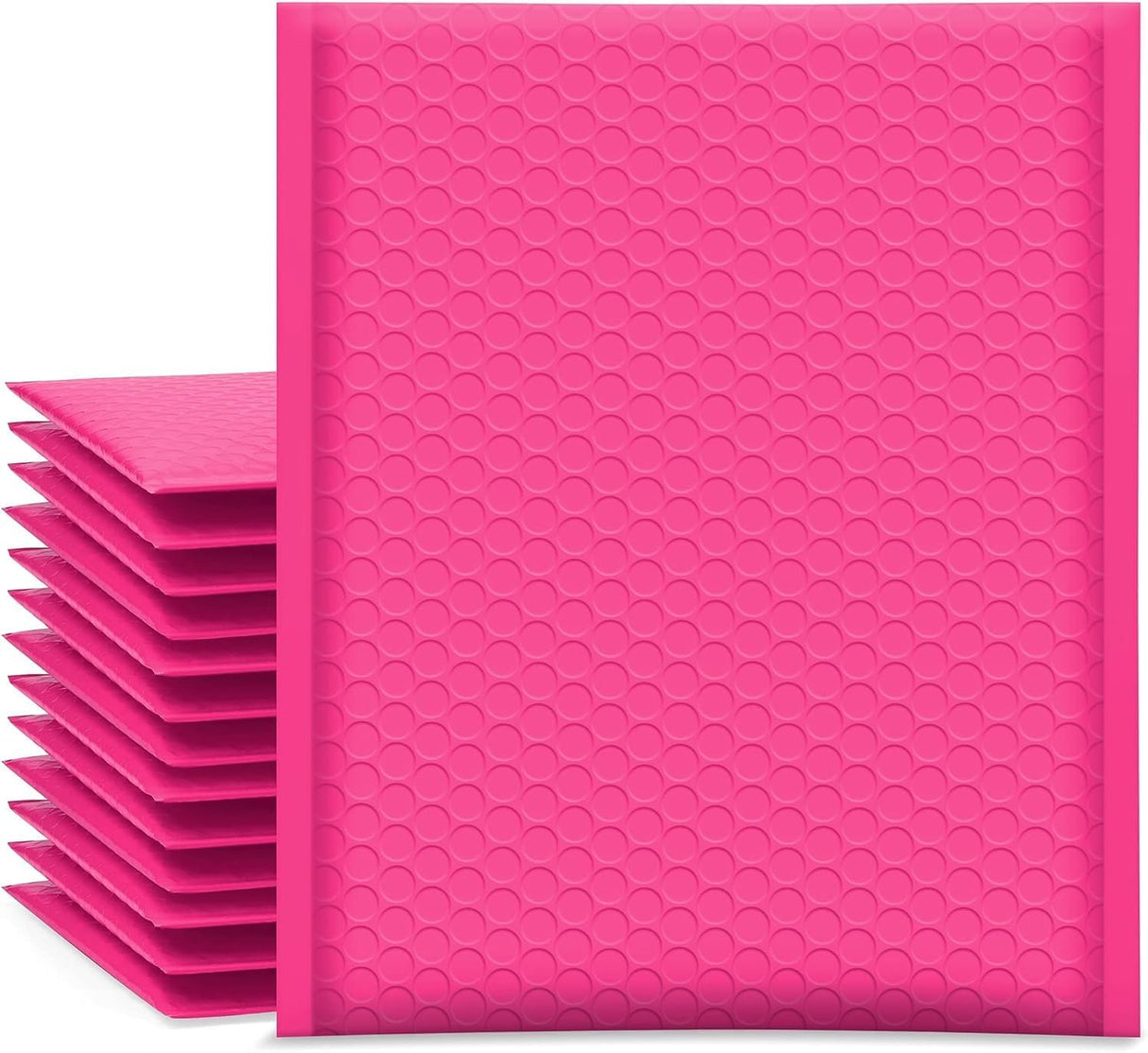 Mailing Envelopes 100 Pack Pink Metallic Bubble Wrap Lined Padded Mailer Self Seal Foil Bulk