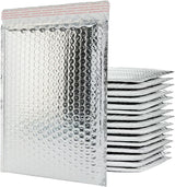 Mailing Envelopes Metallic Bubble Wrap Lined Padded Mailer Self Seal Bulk