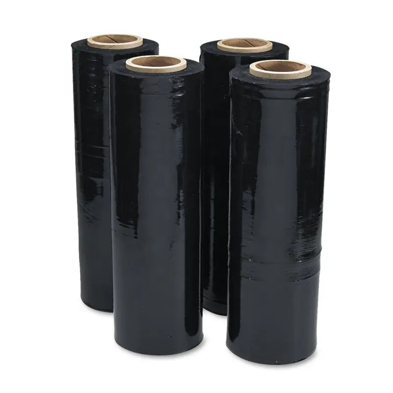 Pallet Wrap, Clear or Black,400mm x 250m, 20 Microns, Extended Core Option