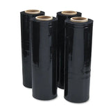 Pallet Wrap, Clear or Black,400mm x 250m, 20 Microns, Extended Core Option
