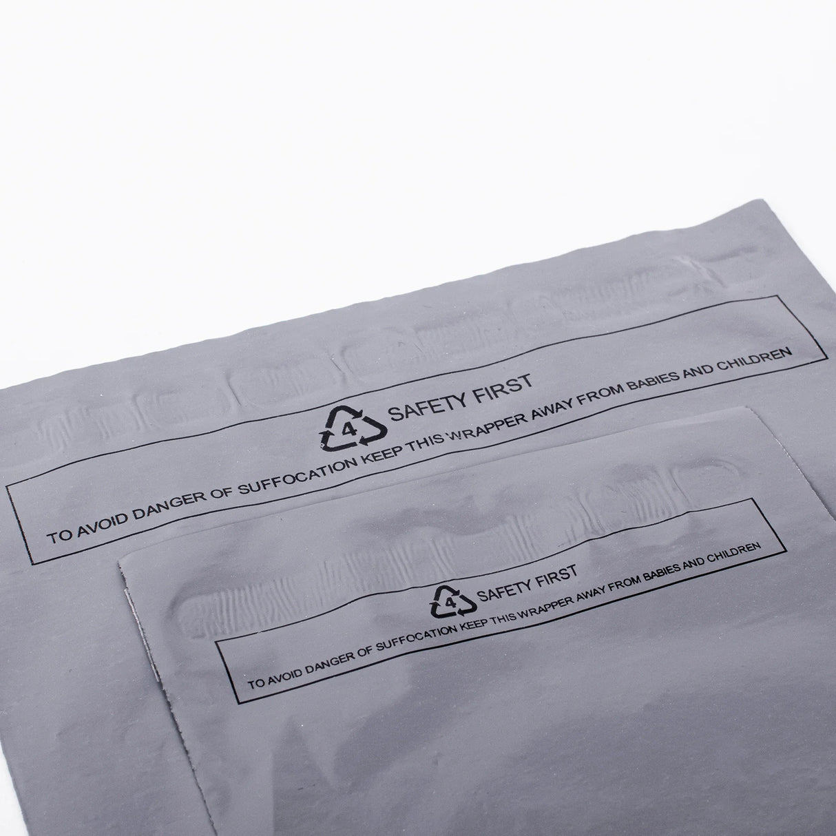 Grey Mailing Bags 100% Recycled  100 Pack