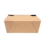 Food Takeaway Box Disposable Kraft Boxes 40-300 Packs Meal Bulk Restaurant Takeaway